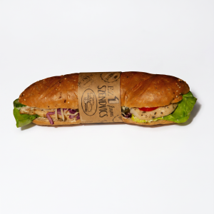 Lávakövön grillezett csirkemelles szendvics 250g