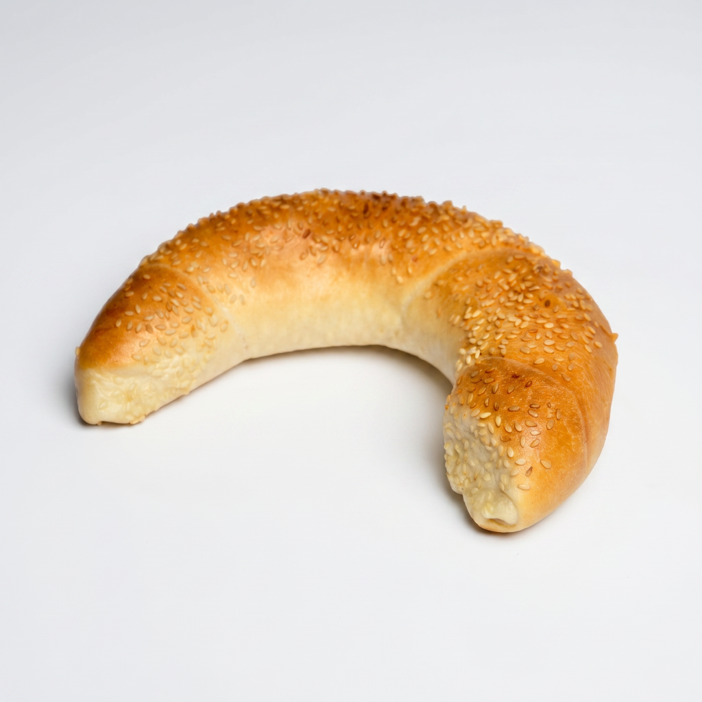 Szezámmagos kifli 6dkg